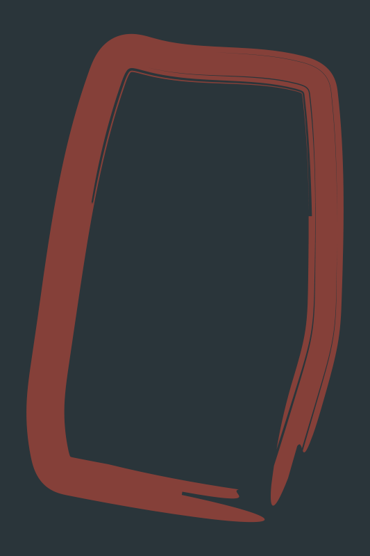 Elegantna abstraktna oblika Vinilna preproga za dnevno sobo - TenStickers