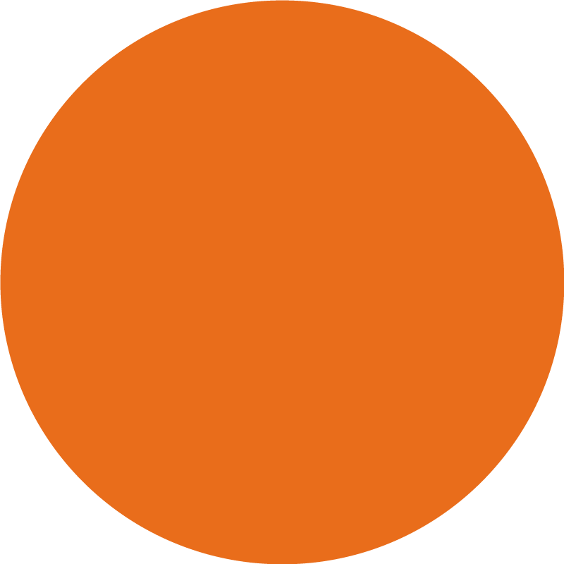 Moderna preproga v oranžni barvi - TenStickers