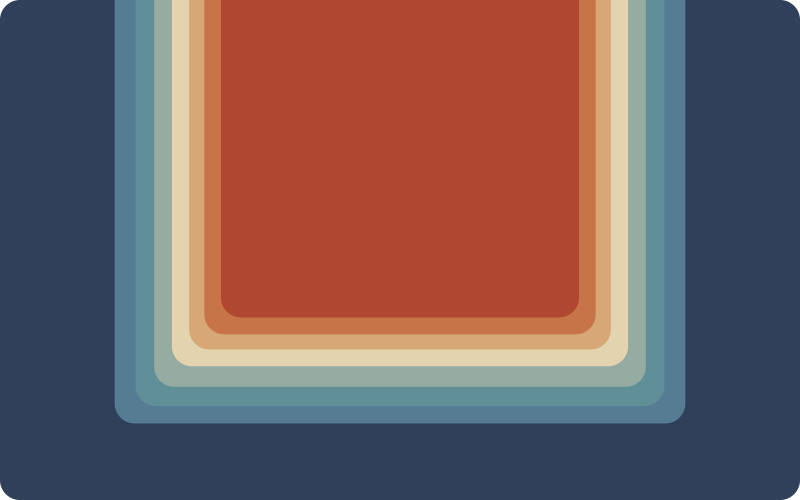 živahne večplastne črte sodobne vinilne preproge - TenStickers