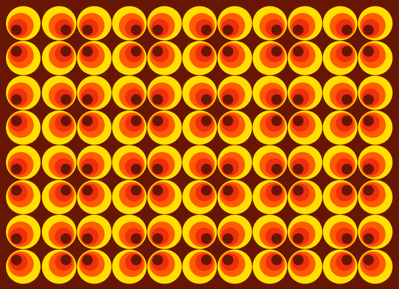 živahni okrogli motivi Vinilne talne obloge z teksturo - TenStickers