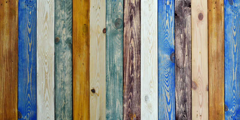 Pisane deske Vinilna preproga z lesnim učinkom - TenStickers