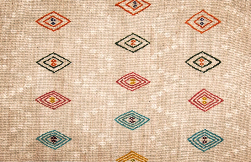 Vibrant diamond motif vinilna talna obloga ploščice - TenStickers