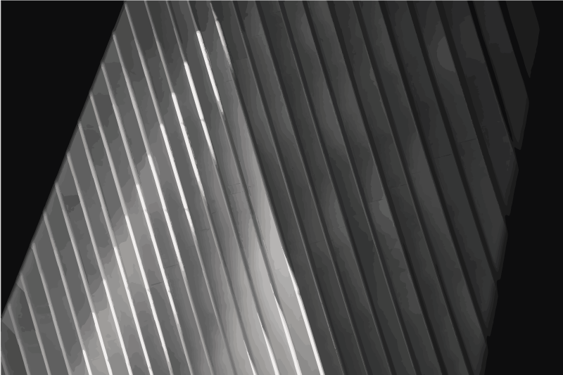 Gladka črtasta površina Vinilna preproga z lesnim učinkom - TenStickers