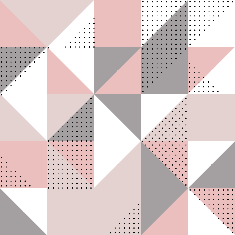 Triangular color segments vinilne preproge - TenStickers