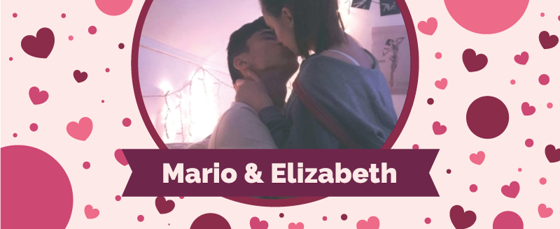 Personalised love picture vinilne preproge za spalnico - TenStickers