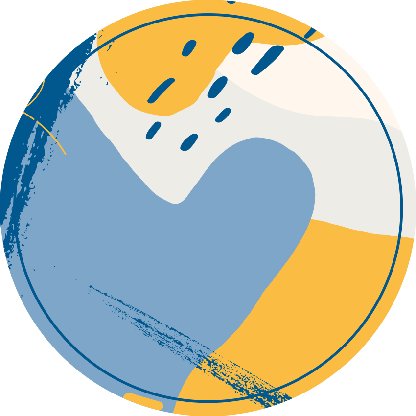 Krožna umetnost Vinilna preproga s kamnitim vzorcem - TenStickers