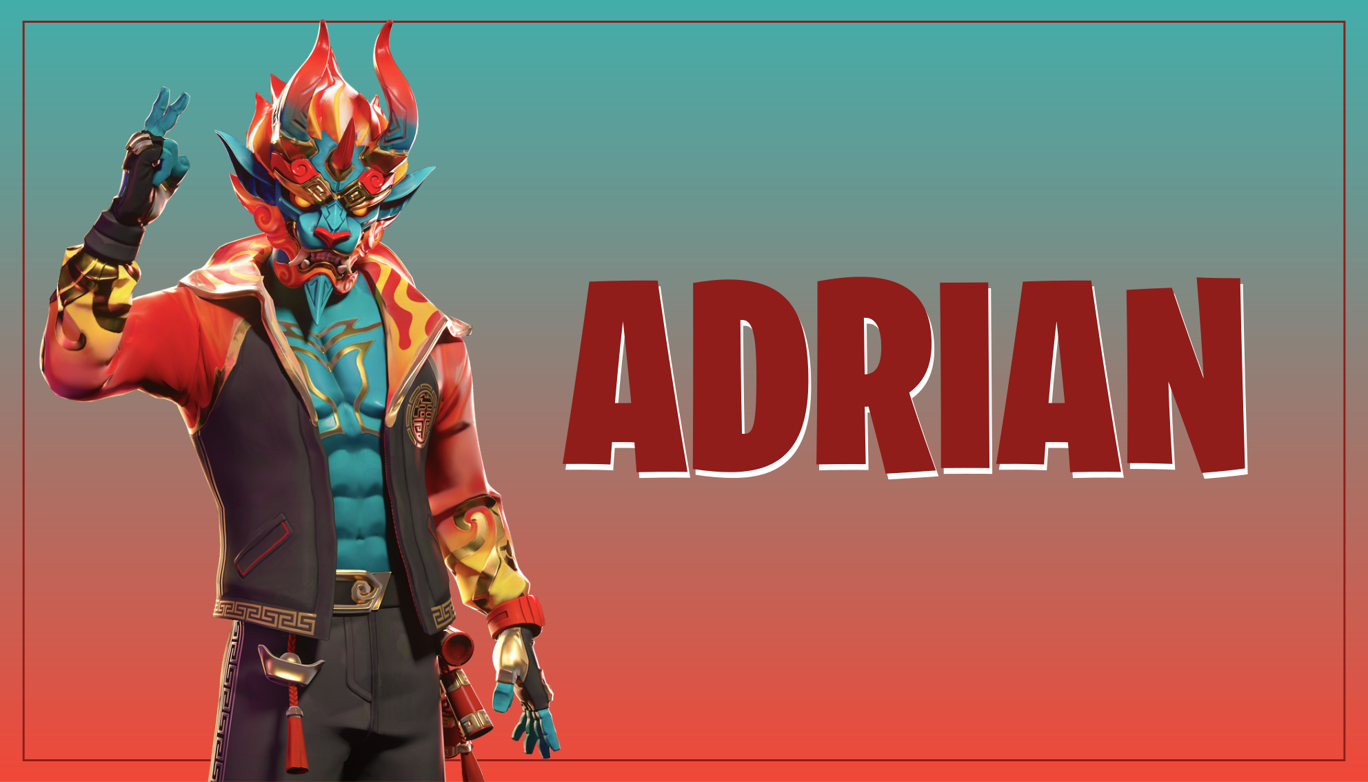 Igralni lik z imenom Vinilna preproga za najstnike - TenStickers