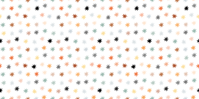 Colorful star pattern vinilna preproga z zvezdami - TenStickers