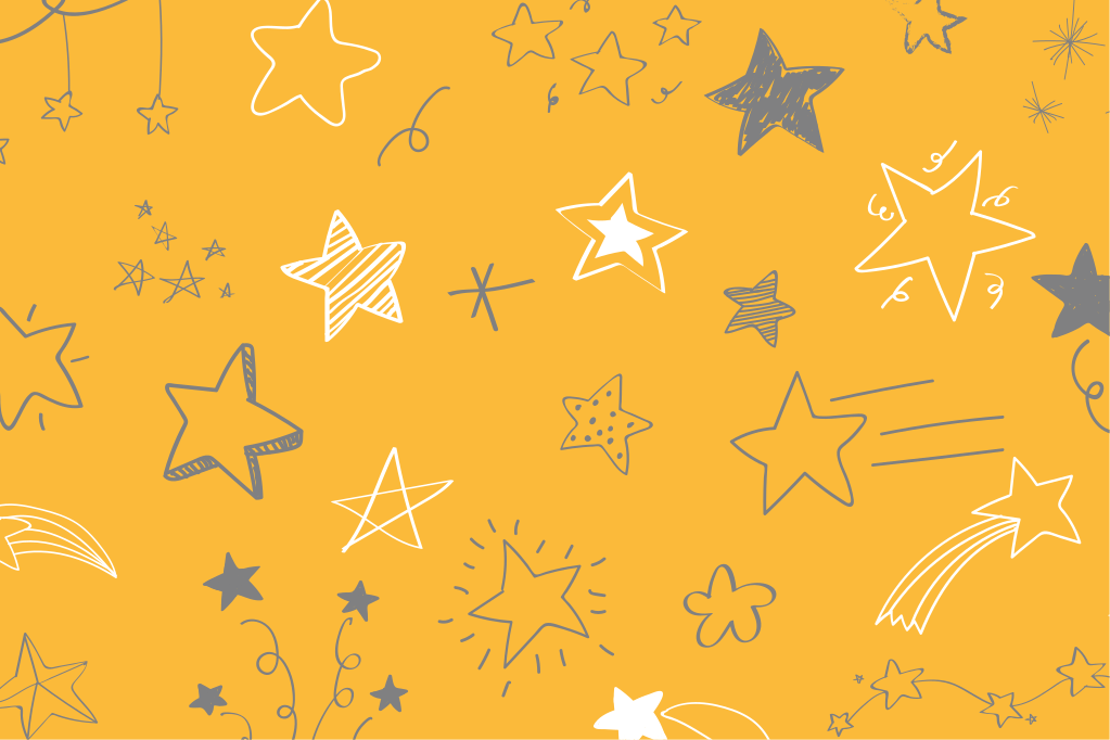 Talna obloga kopalnice sive zvezde - TenStickers