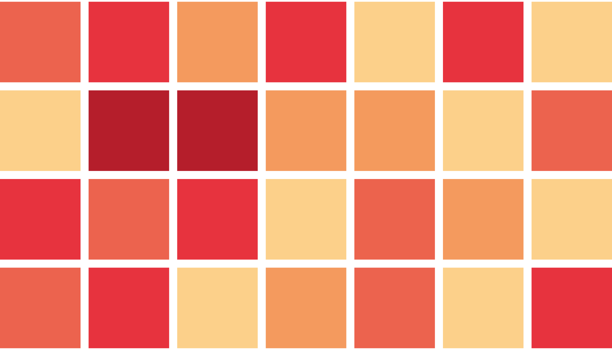 Barviti kvadratni vzorci Vinilna preproga za kopalnico - TenStickers