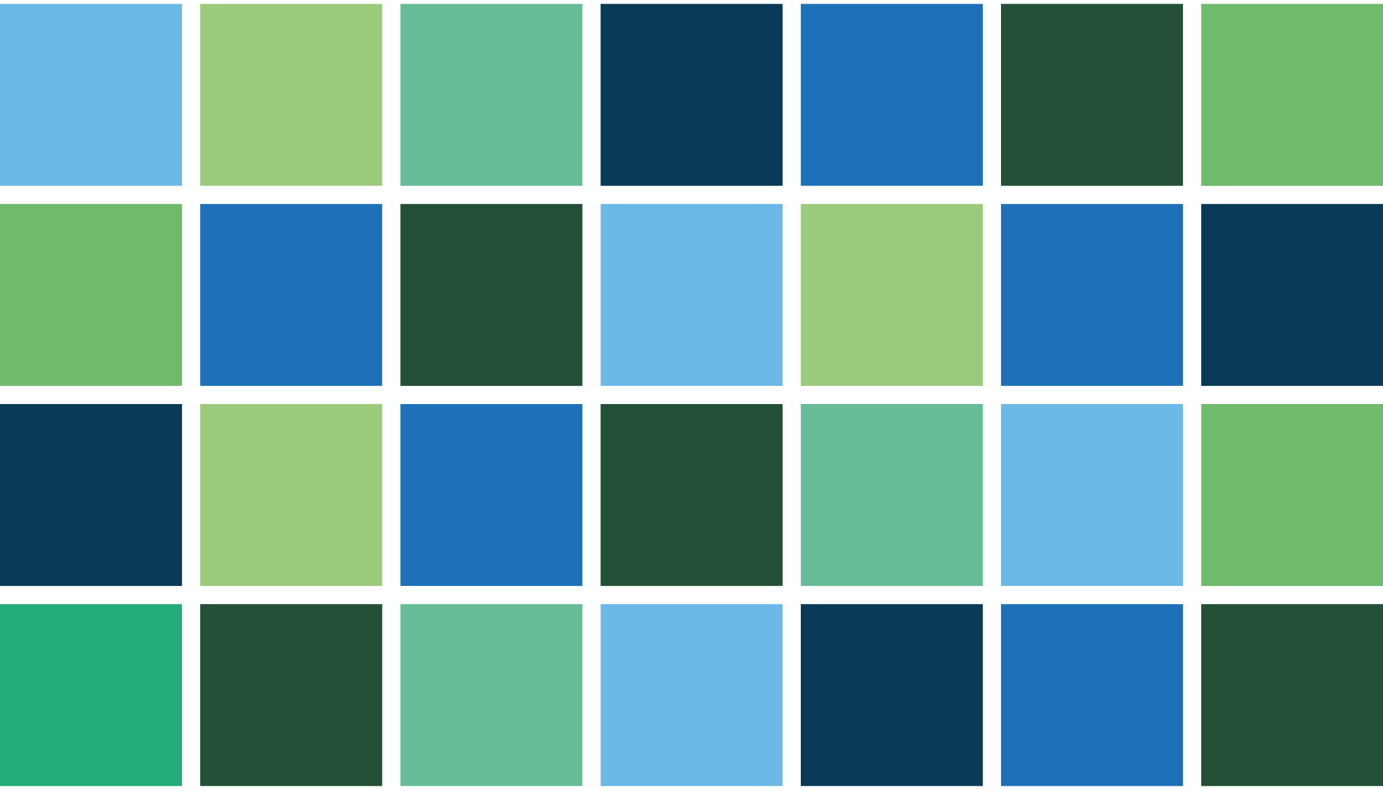 Barviti kvadratni bloki Vinilna preproga za kopalnico - TenStickers