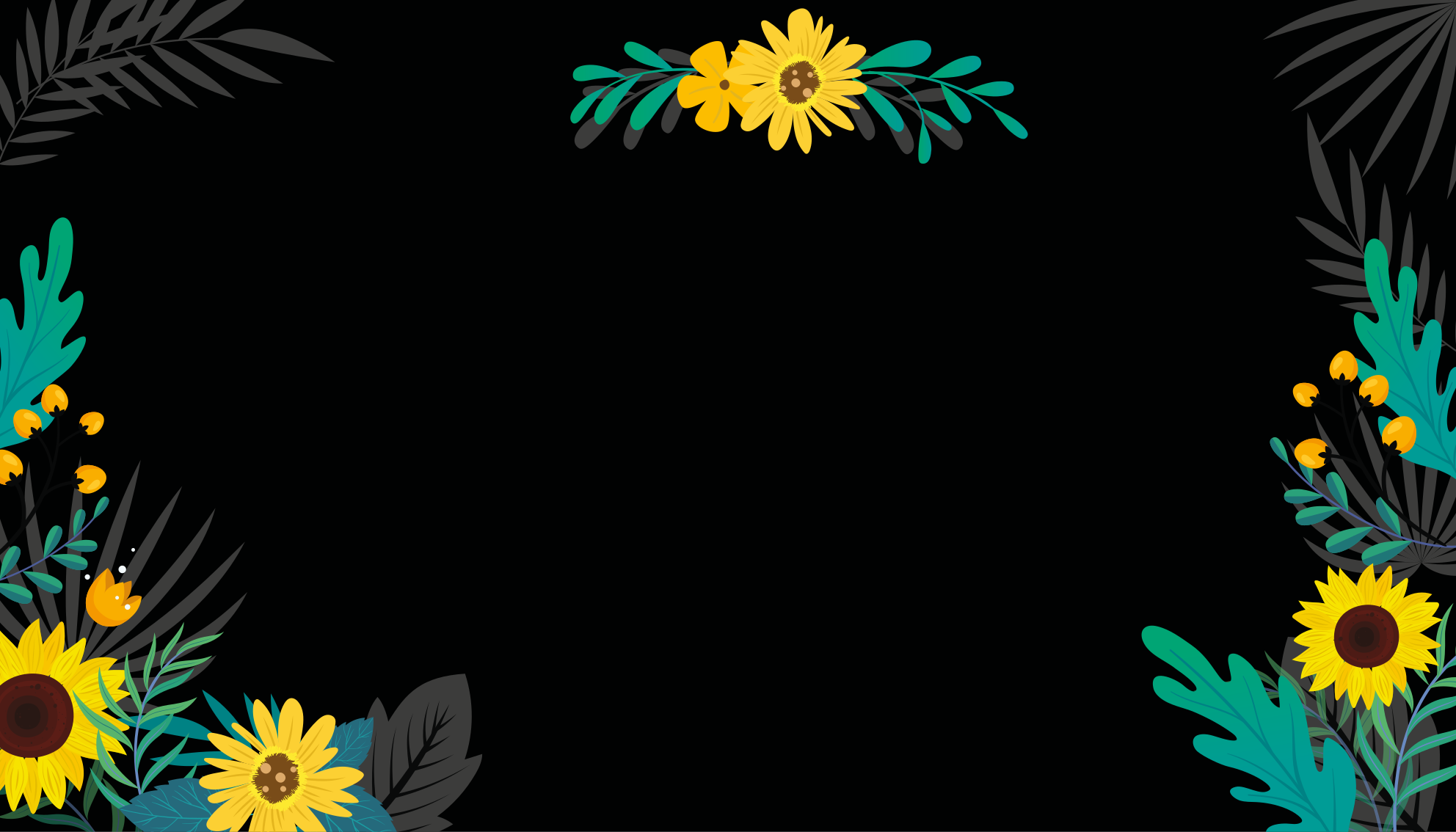 Bright floral display cvetlična vinilna preproga - TenStickers