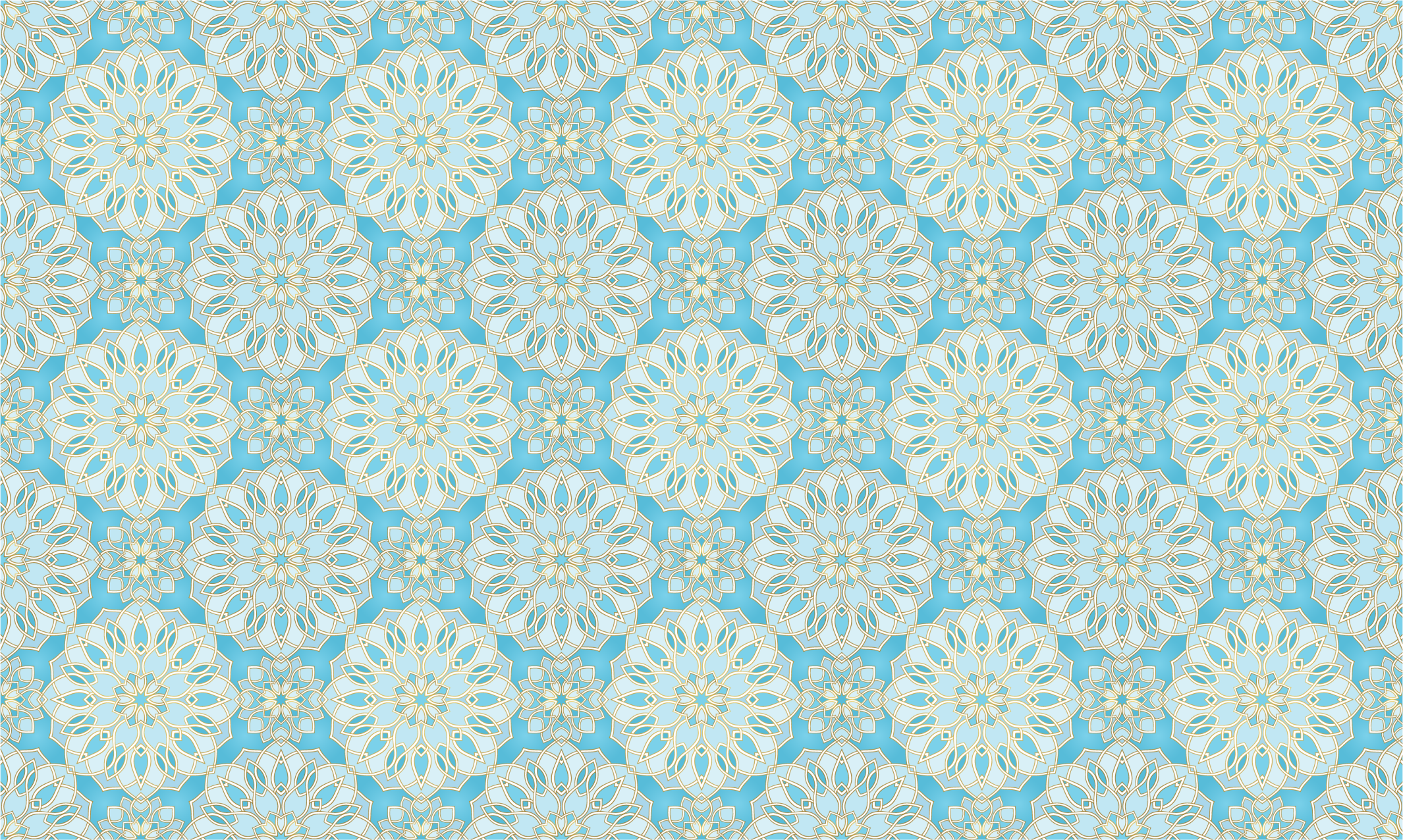 Intricate floral patterns vinilna talna obloga - TenStickers