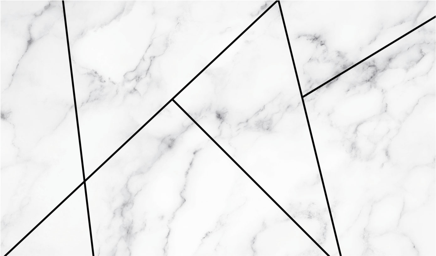 Belo elegantno tla iz kopalnice iz marmorja - TenStickers