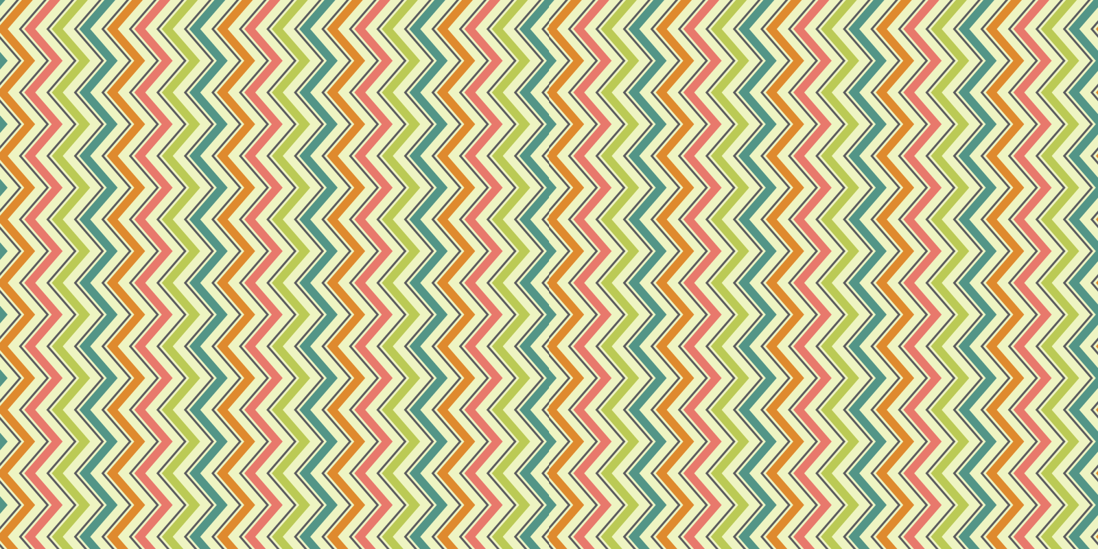 Chevron zigzag motif vinilne preproge z vzorci - TenStickers
