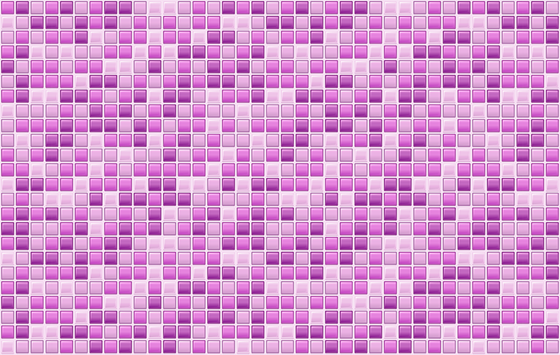 Vijolični odtenki ploščice kuhinjske talne ploščice - TenStickers