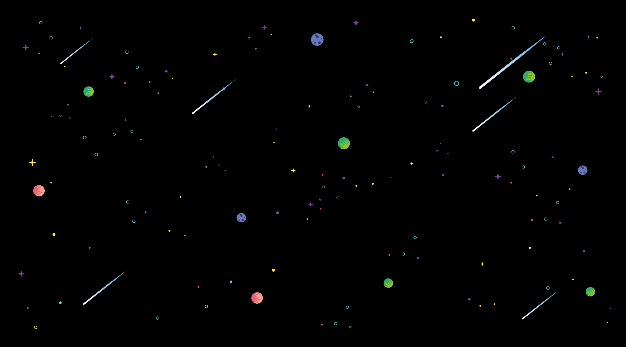 Kozmično zvezdnato nebo vinilna preproga s zvezdami - TenStickers