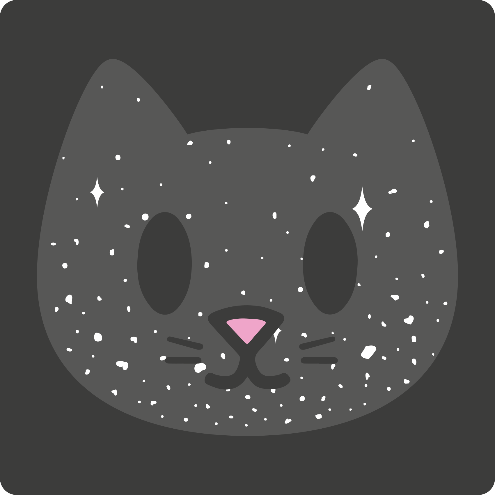 Ljubek mačji obraz Vinilna preproga za dojenčke - TenStickers