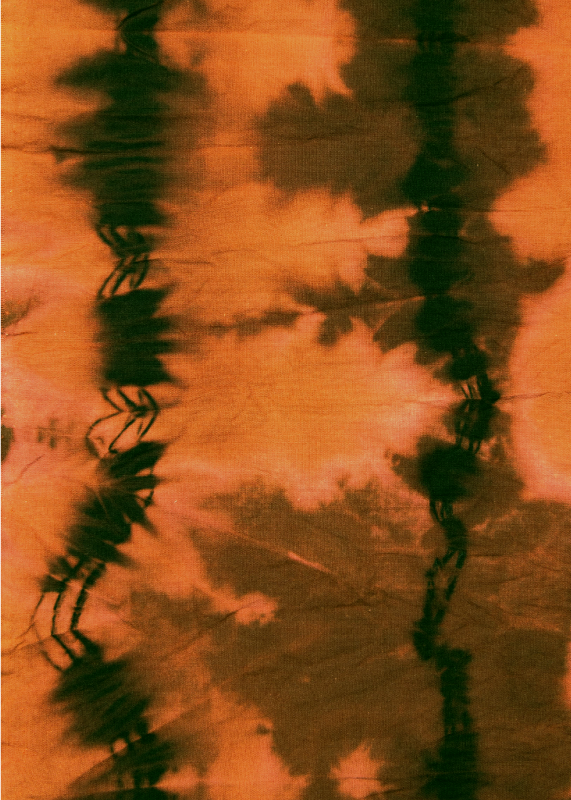 Barvito tie-dye vinilna preproga - TenStickers