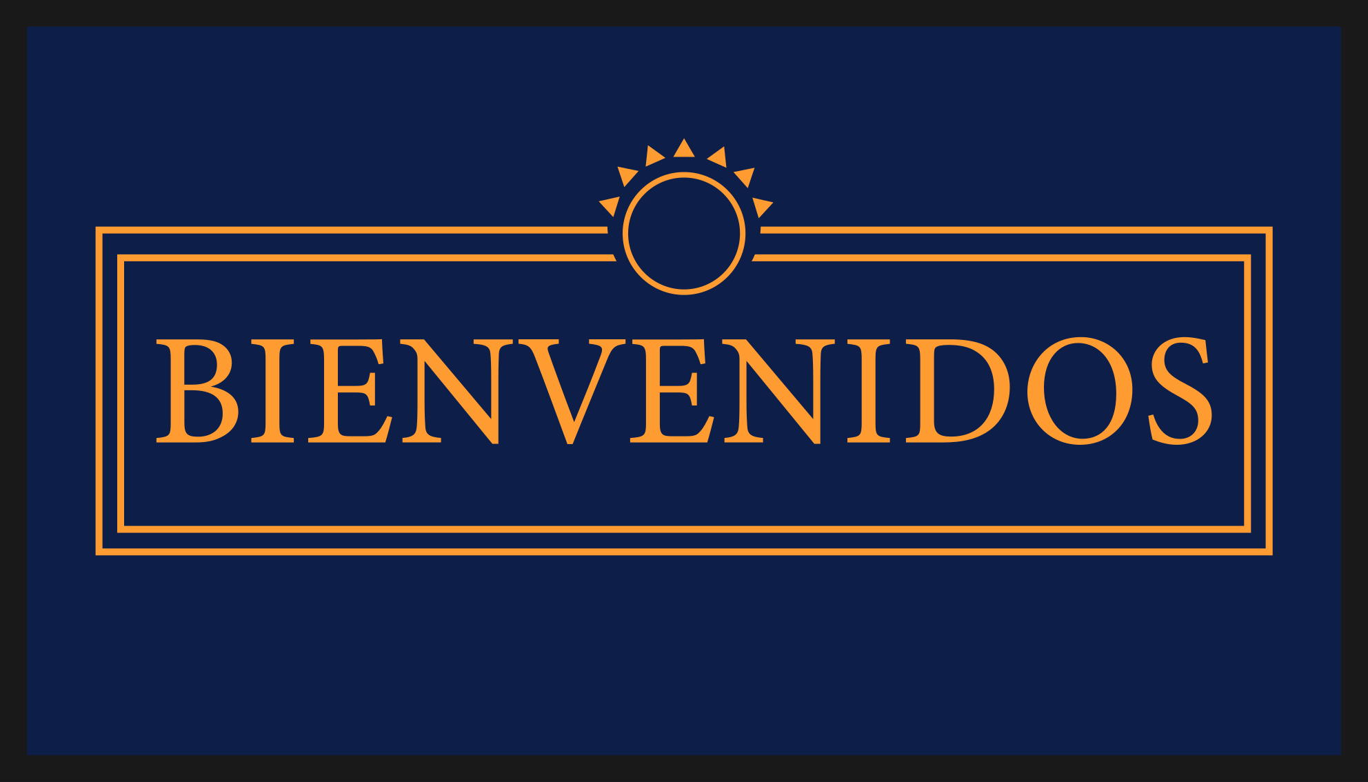 Pozdravno sporočilo sodobne vinilne preproge - TenStickers