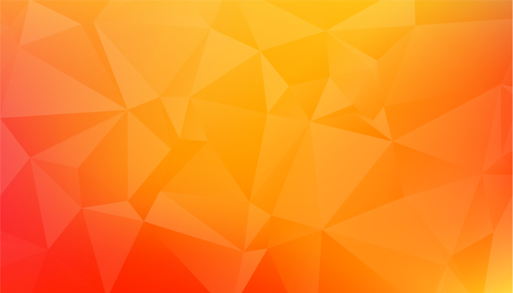 Geometric gradient effect vinilna preproga za dnevno sobo - TenStickers