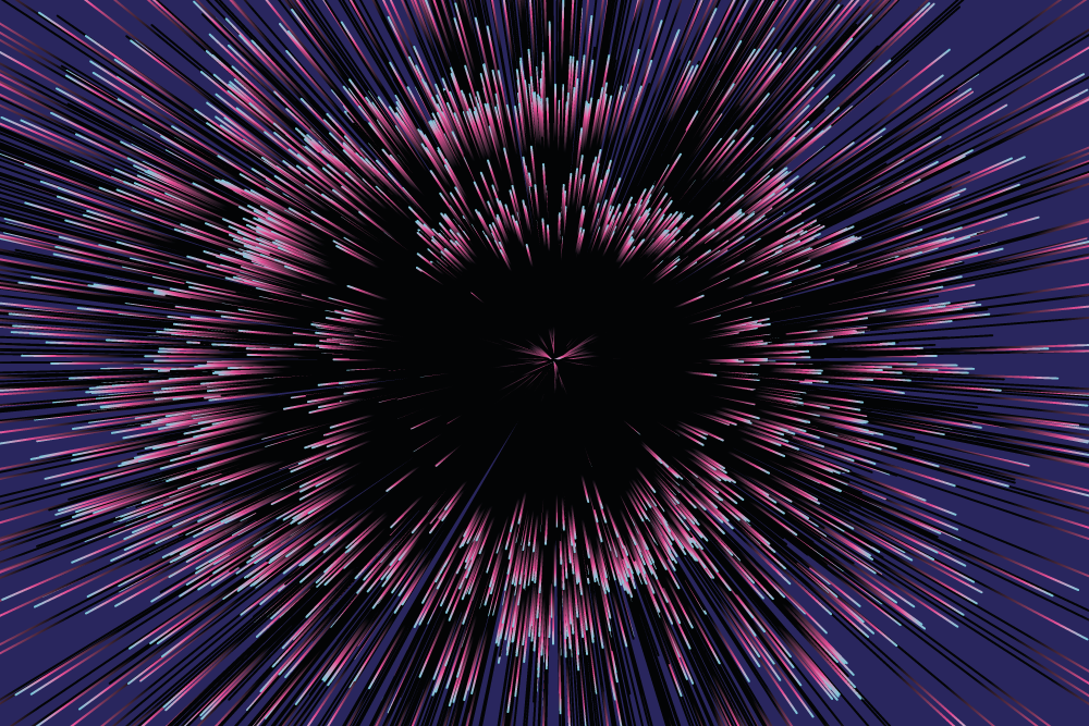 Dinamični učinek izbruha vinilna preproga - TenStickers