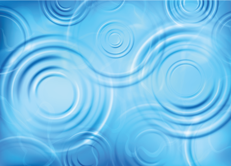 Učinek valovanja vode Vinilne talne obloge z teksturo - TenStickers