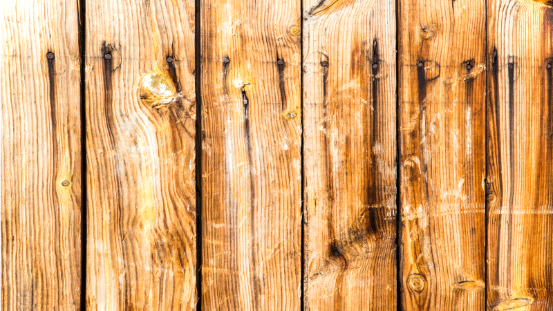 Rjave surove lesene deske tekstura preproga - TenStickers