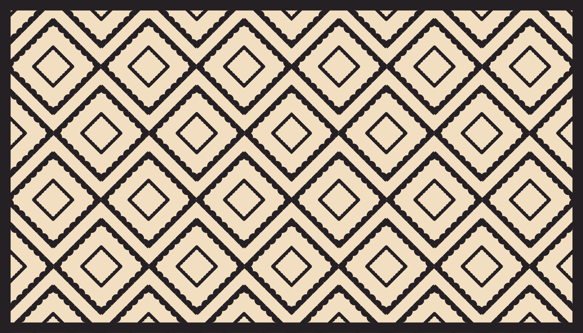 Diamond patterned shapes vinilne preproge z vzorci - TenStickers