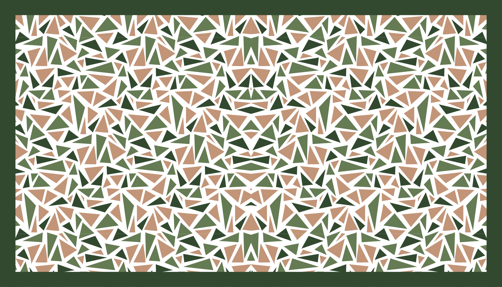 Abstract triangle pattern vinilne preproge z vzorci - TenStickers