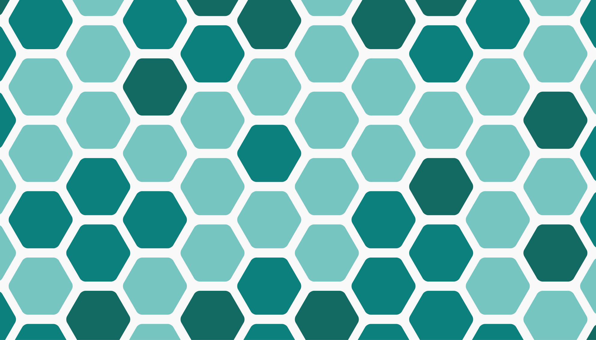 Green honeycomb motif vinilne preproge - TenStickers