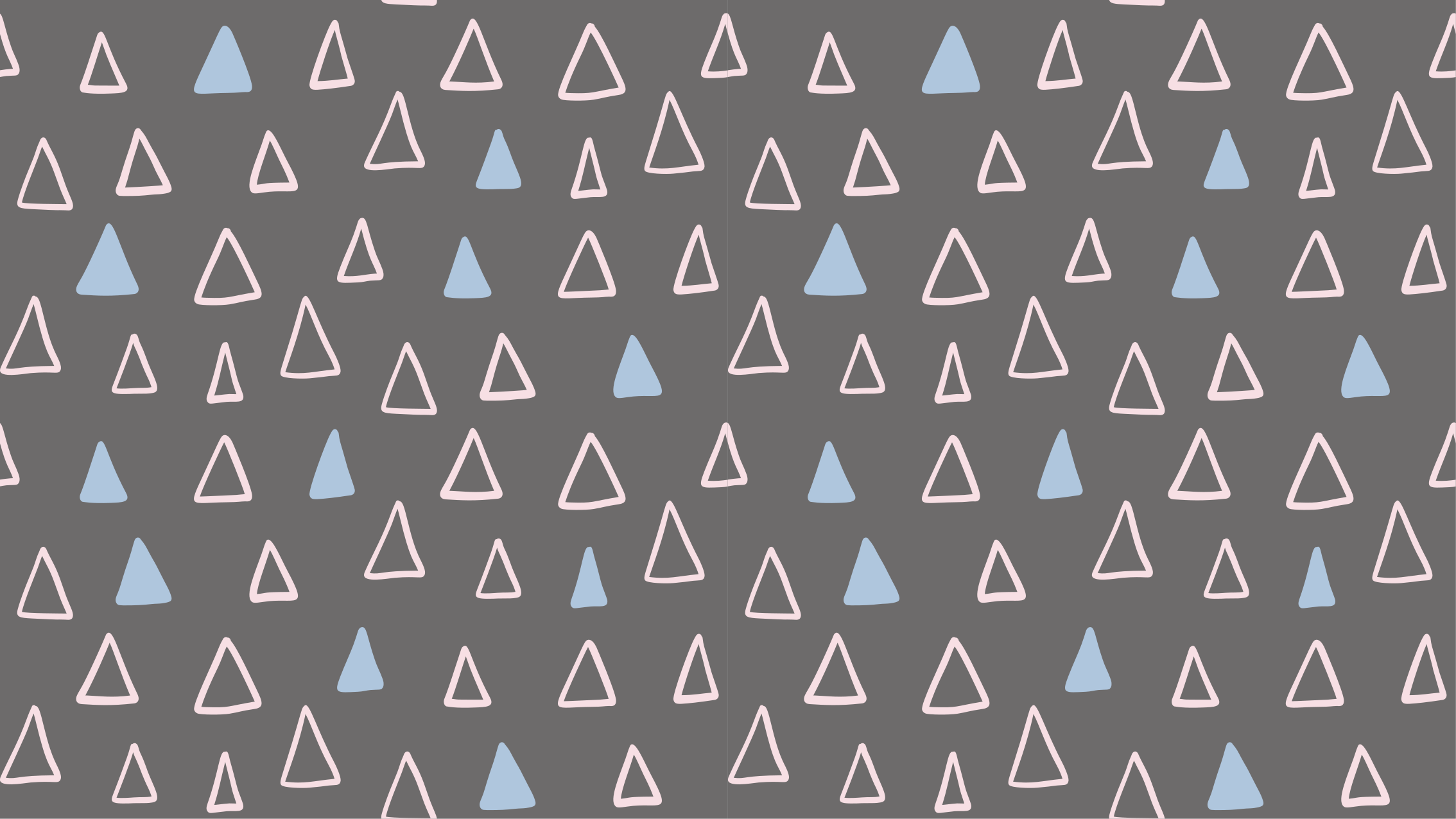 Triangular element vinilne preproge z vzorci - TenStickers