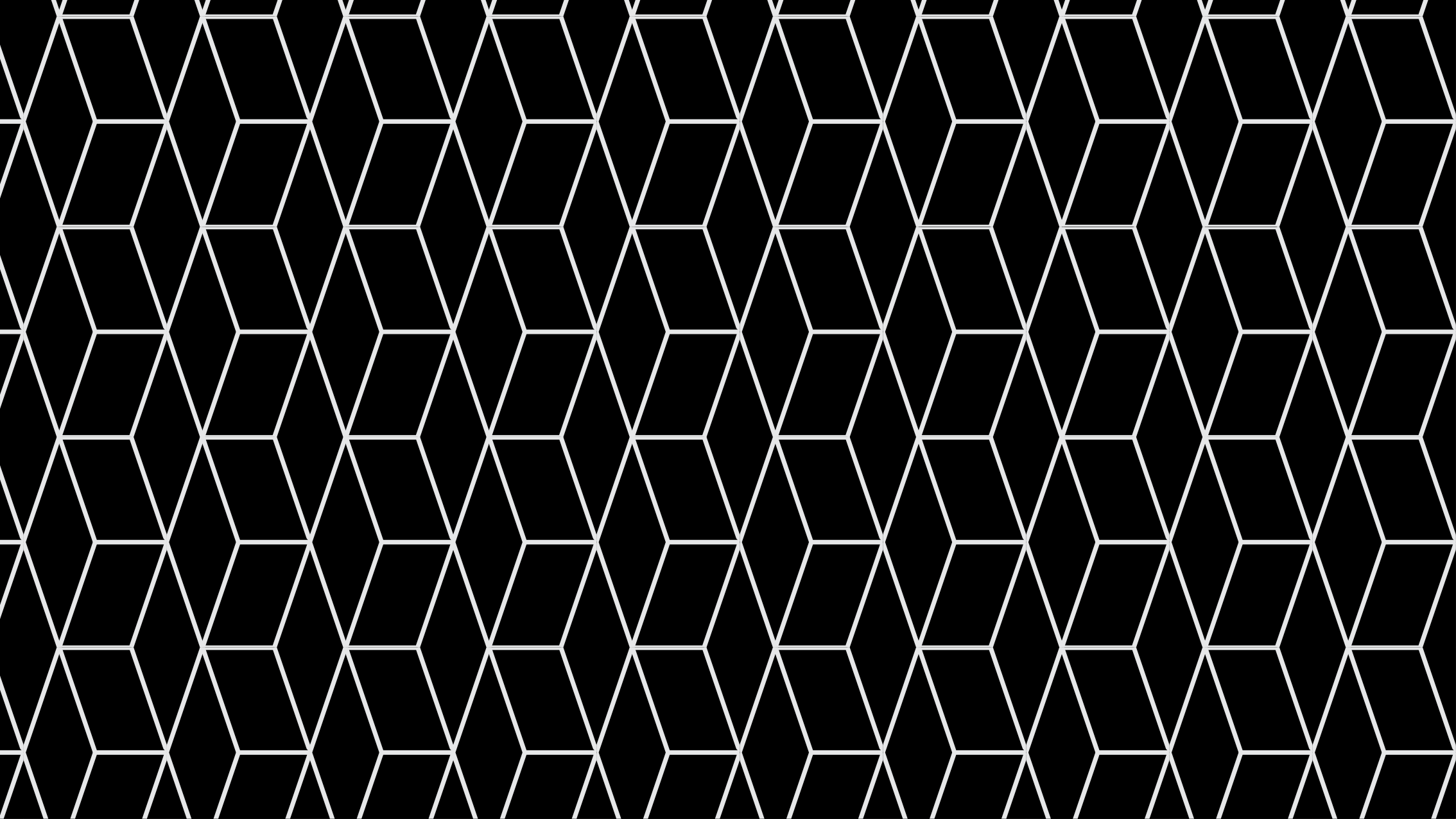 Black hexagonal pattern vinilne preproge - TenStickers