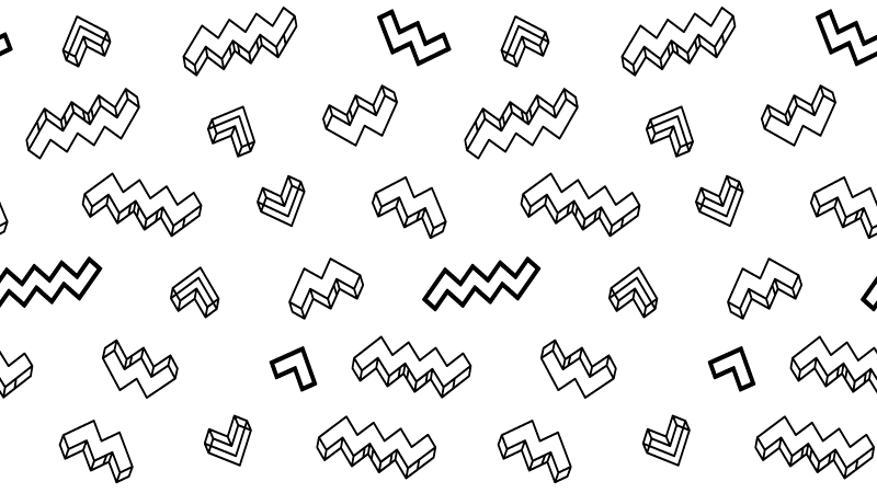 Drzni kotni vzorci Vinilne preproge v drugih vzorcih - TenStickers