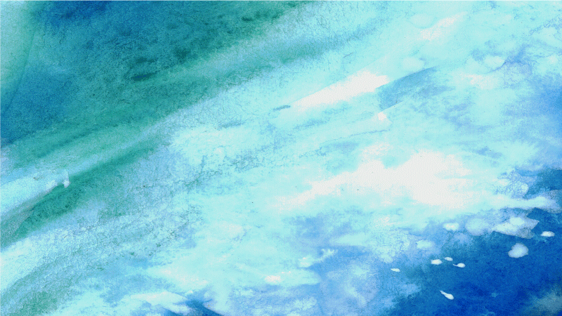 Abstraktni tok v akvamarinski barvi vinilna preproga - TenStickers