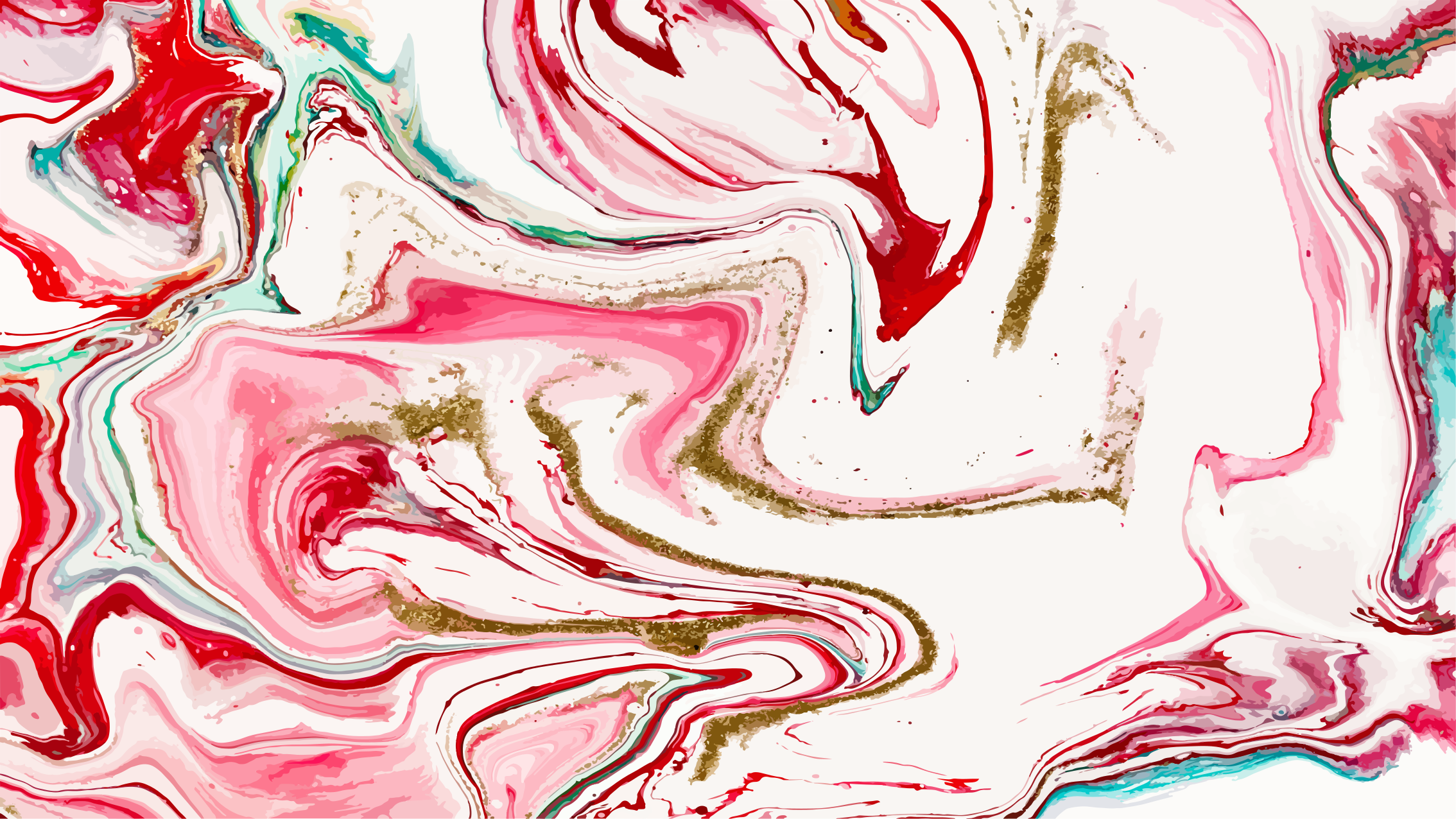 Vrtinčasta rožnata eleganca sodobne vinilne preproge - TenStickers