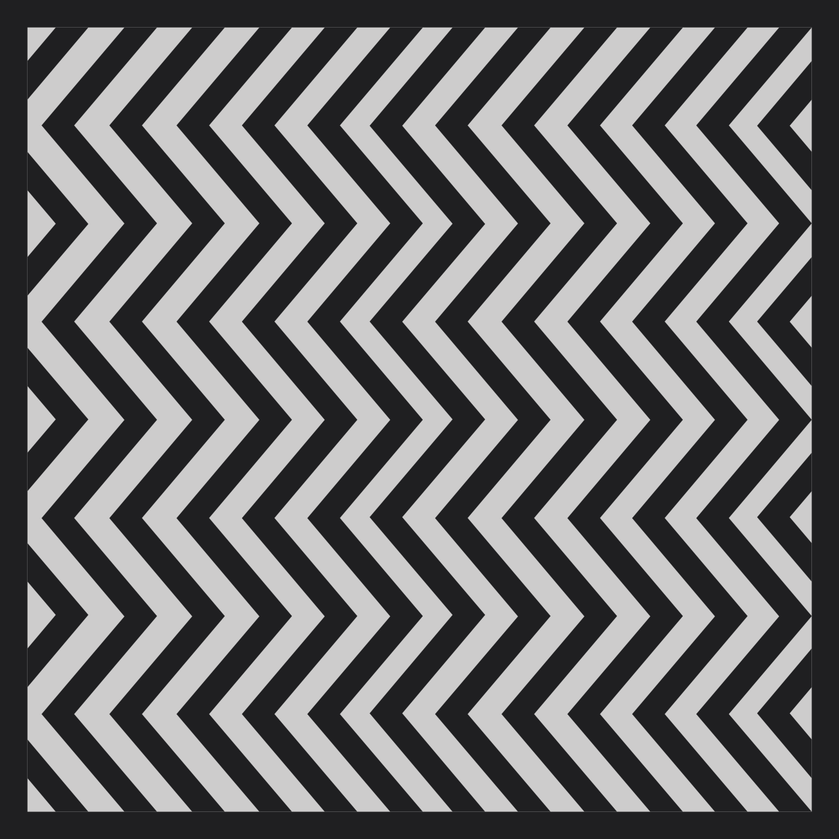 Black and grey zigzag vinilne preproge z vzorci - TenStickers