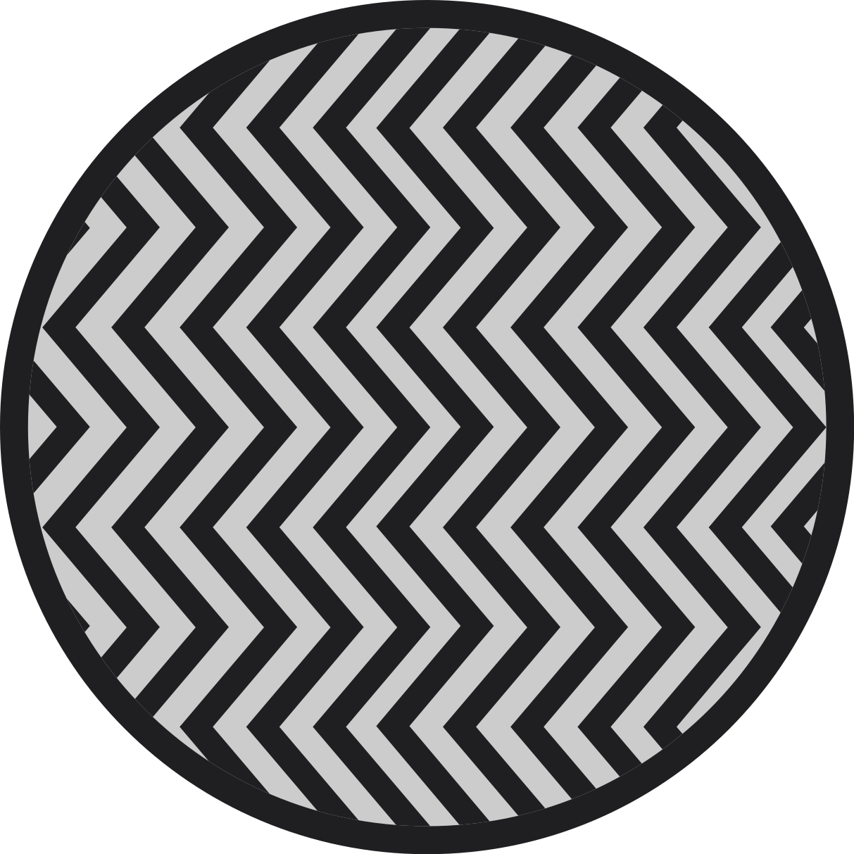 Dynamic chevron pattern vinilne preproge - TenStickers