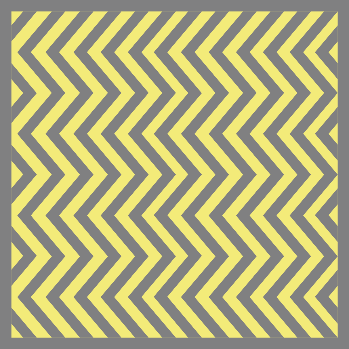Yellow and grey chevron vinilna preproga s črtami - TenStickers