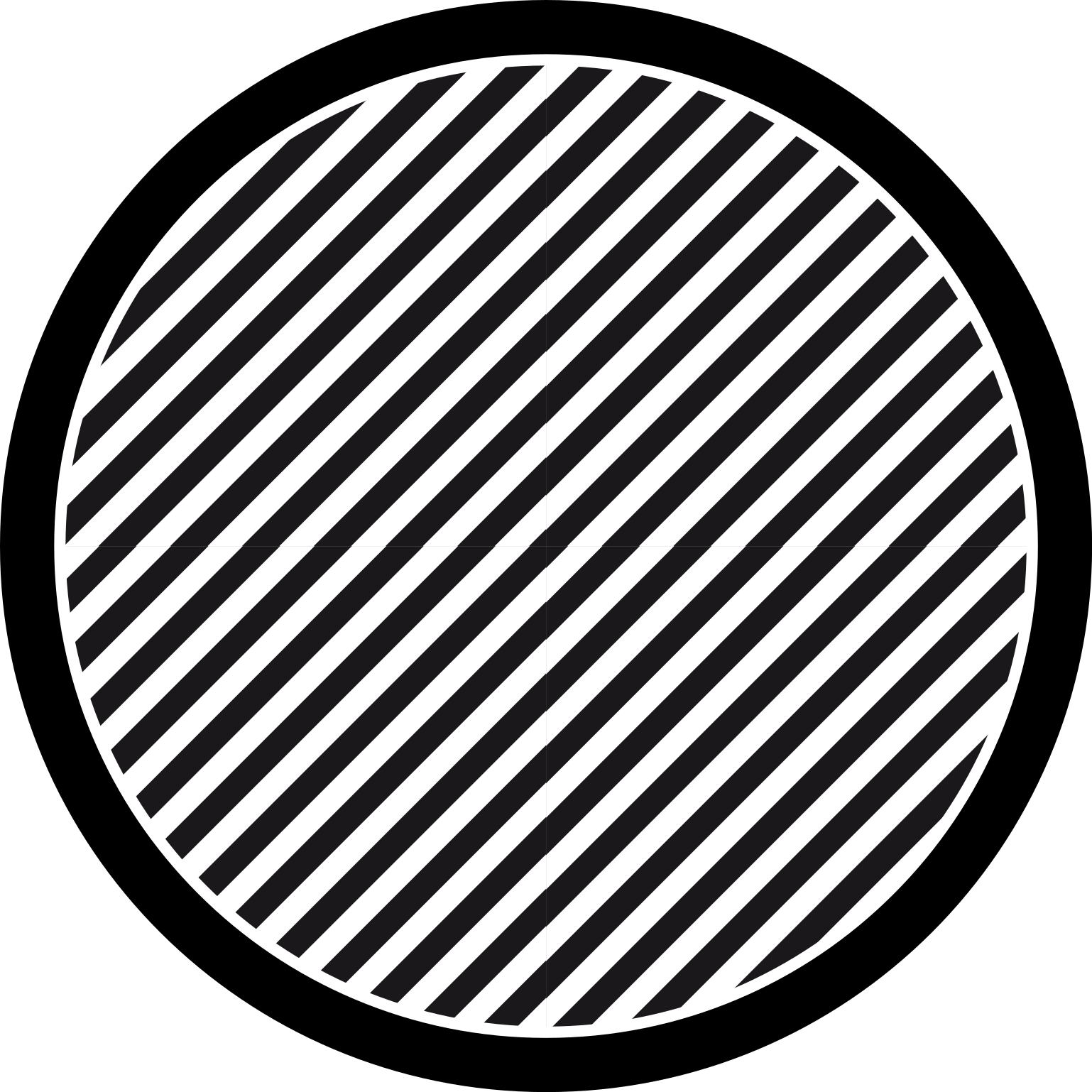 Single color stripes vinilna preproga s črtami - TenStickers