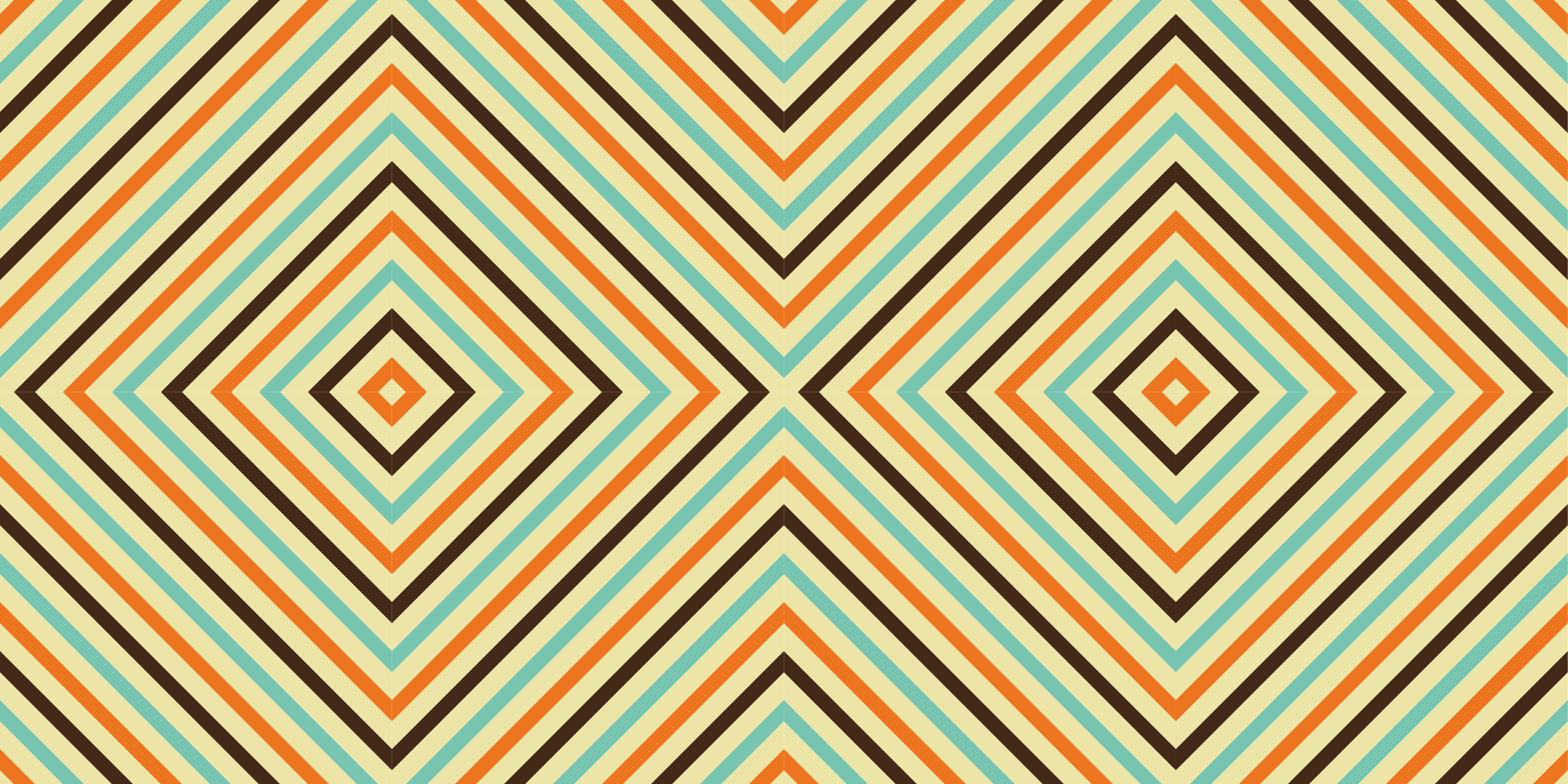 Diamond pattern stripes vinilne preproge z vzorci - TenStickers