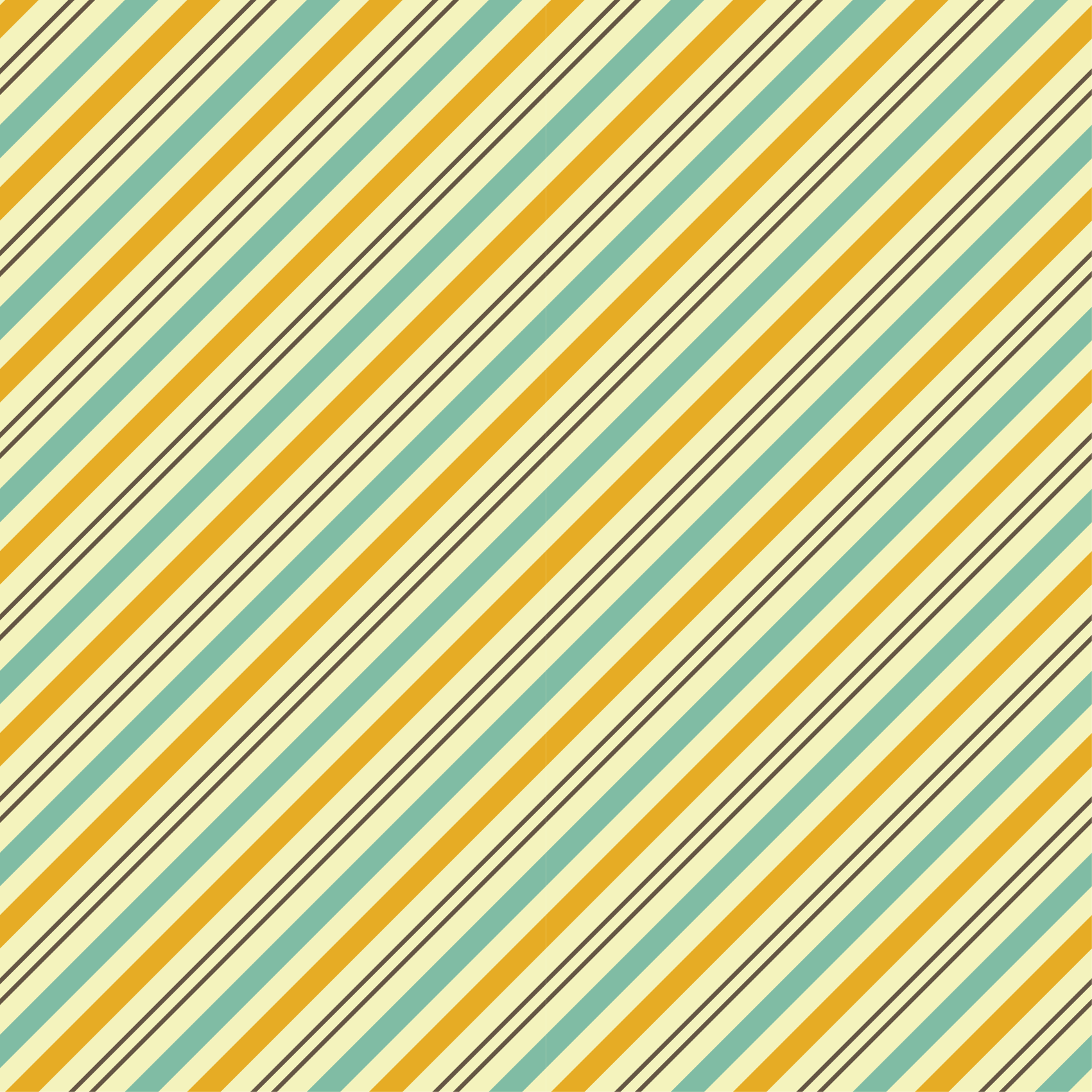 Vinilna preproga s črtami Živahen črtast koncept - TenStickers