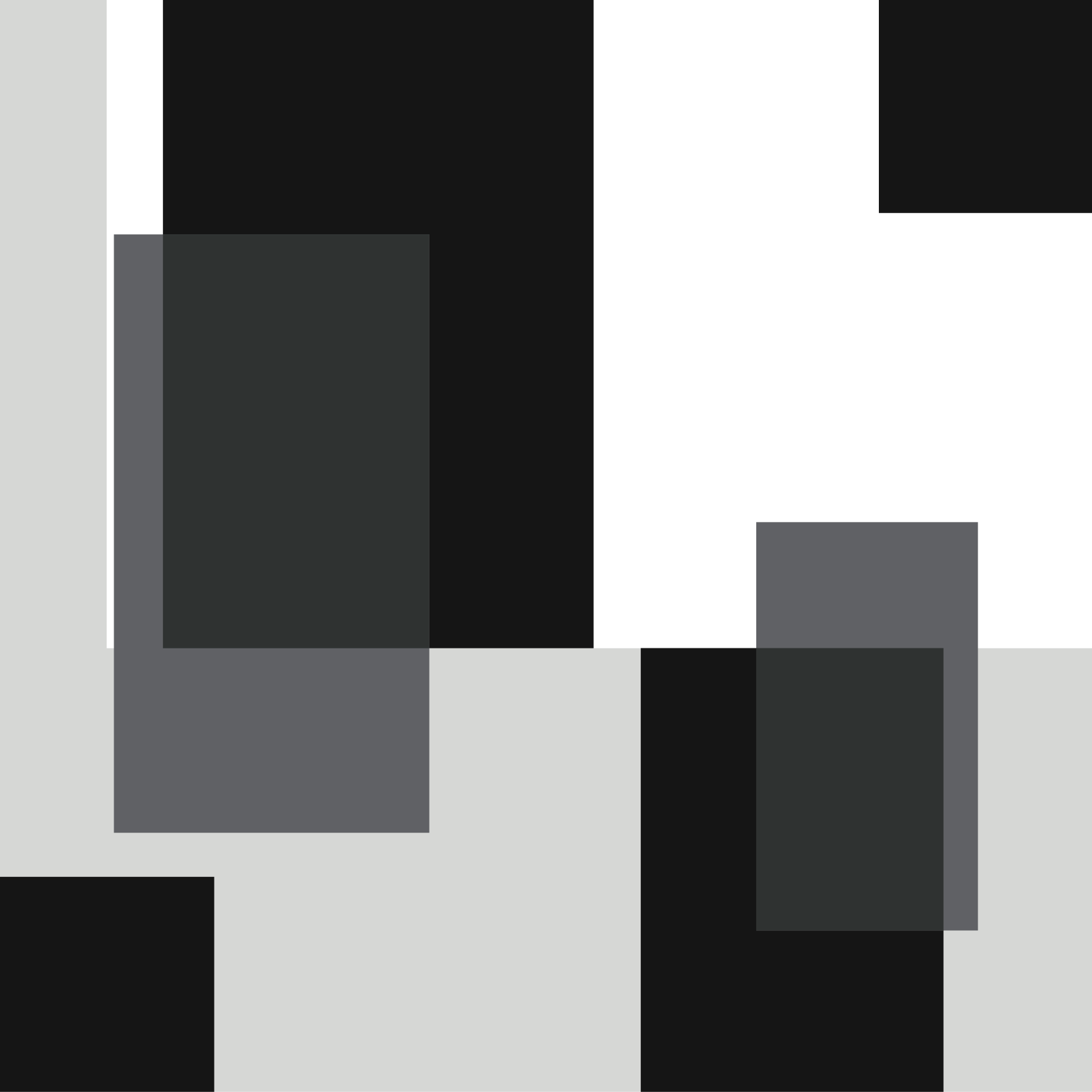 Abstract square layout sodobne vinilne preproge - TenStickers