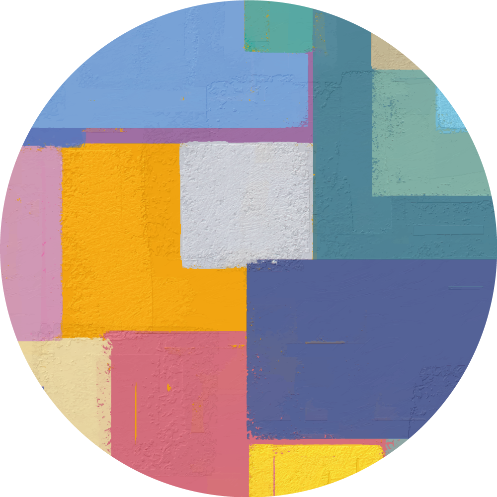 Vivid geometric figures vinilne preproge z vzorci - TenStickers