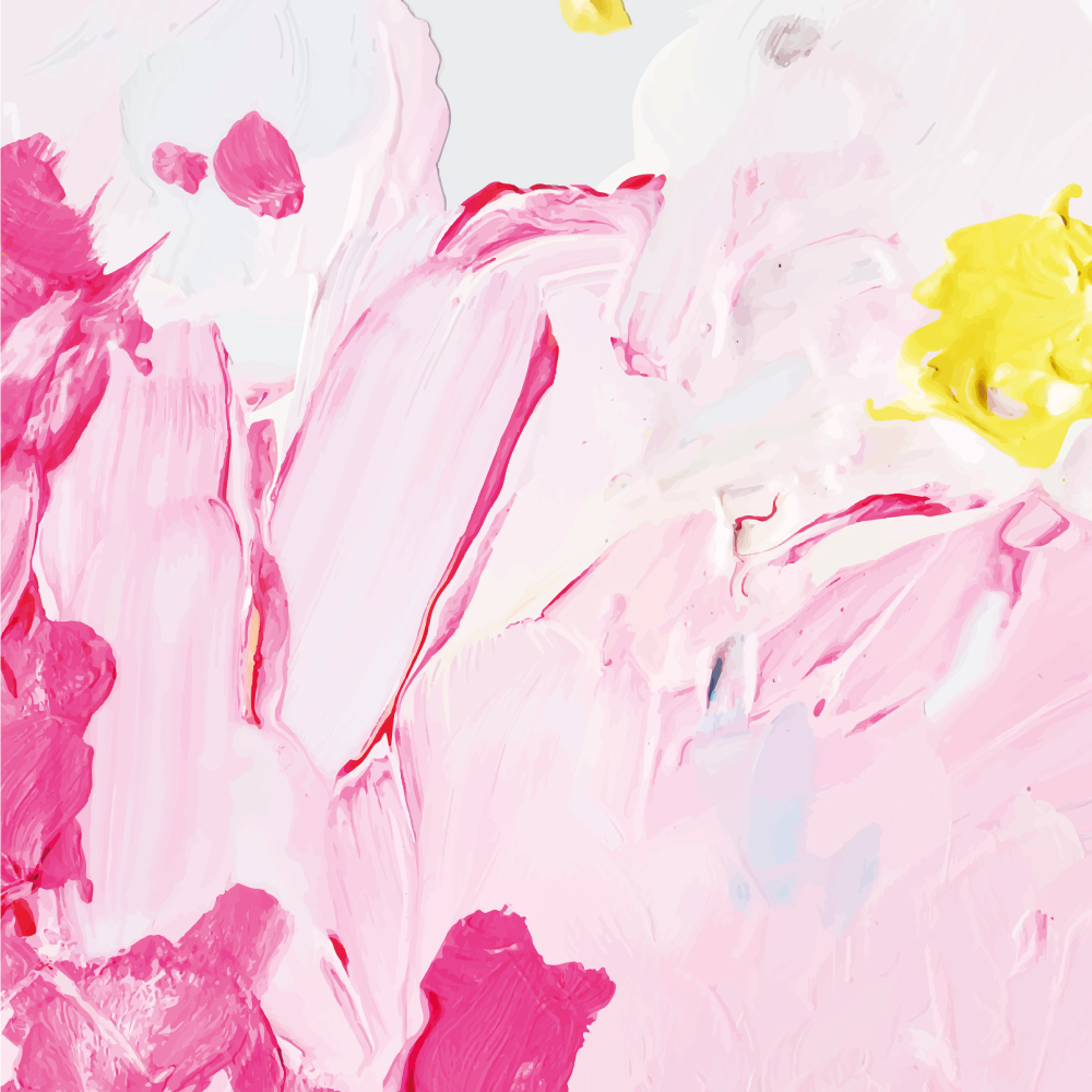 Abstract brushstrokes vinilna preproga za najstnike - TenStickers