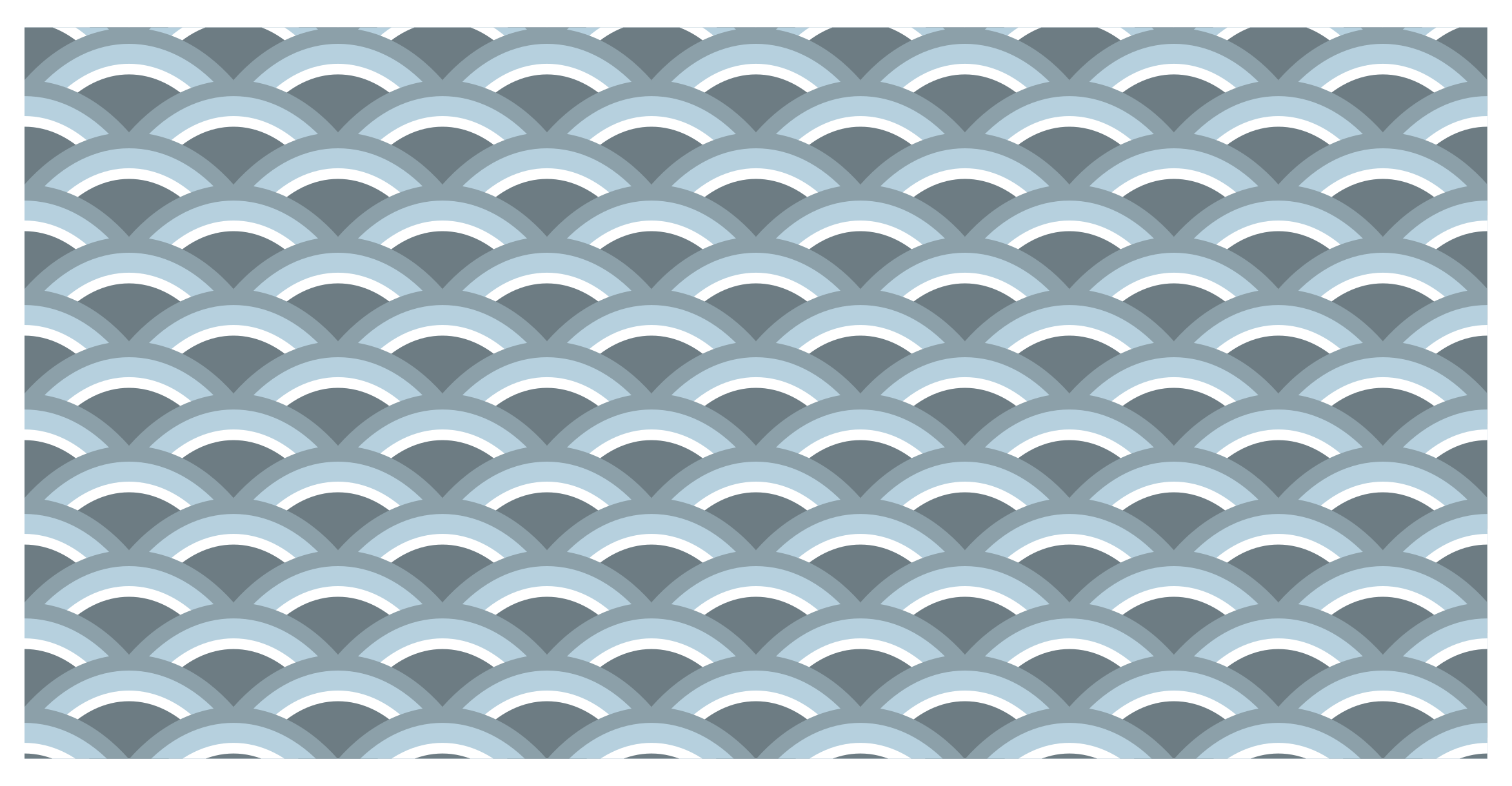 Relaxing wave pattern vinilne preproge z vzorci - TenStickers