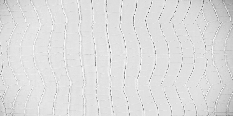 Pravokotna preproga iz bele usnjene teksture - TenStickers