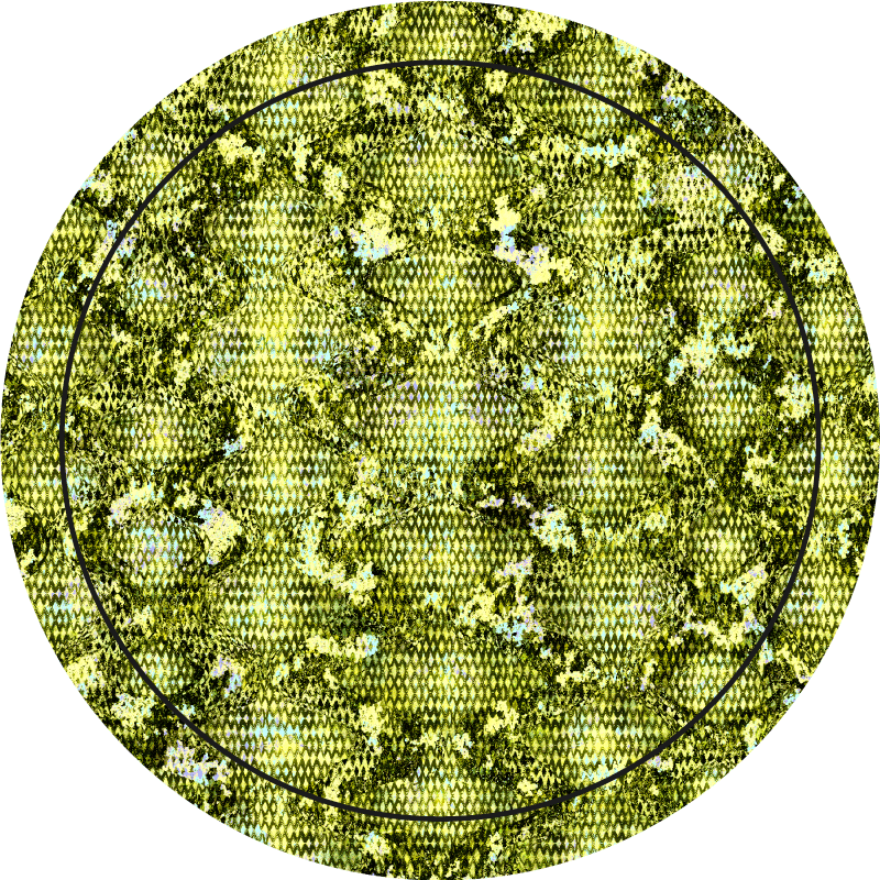 Reptile green skin vinilni tepih z živalskim potiskom - TenStickers