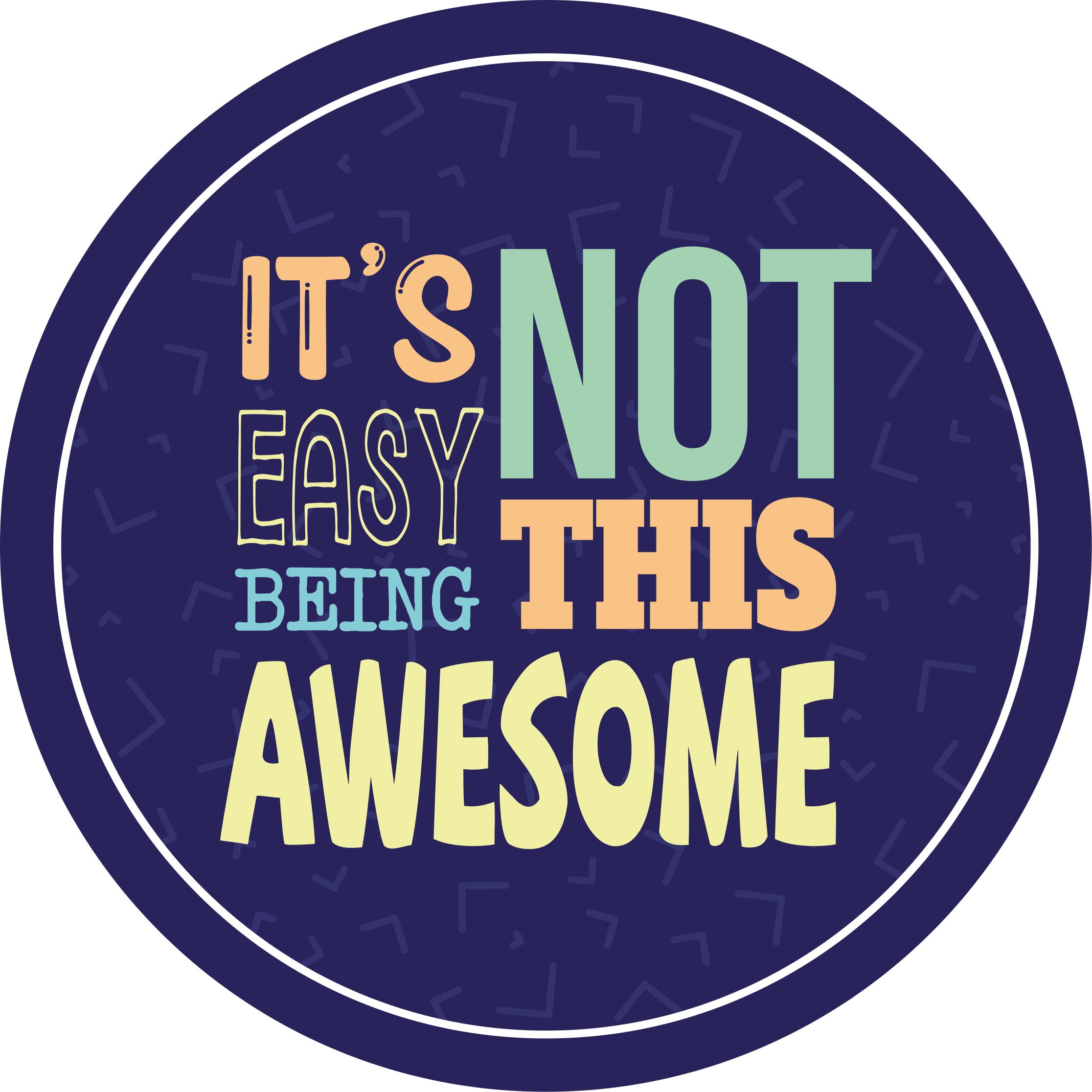 Ni lahko biti tako super vinilne preproge z napisom - TenStickers