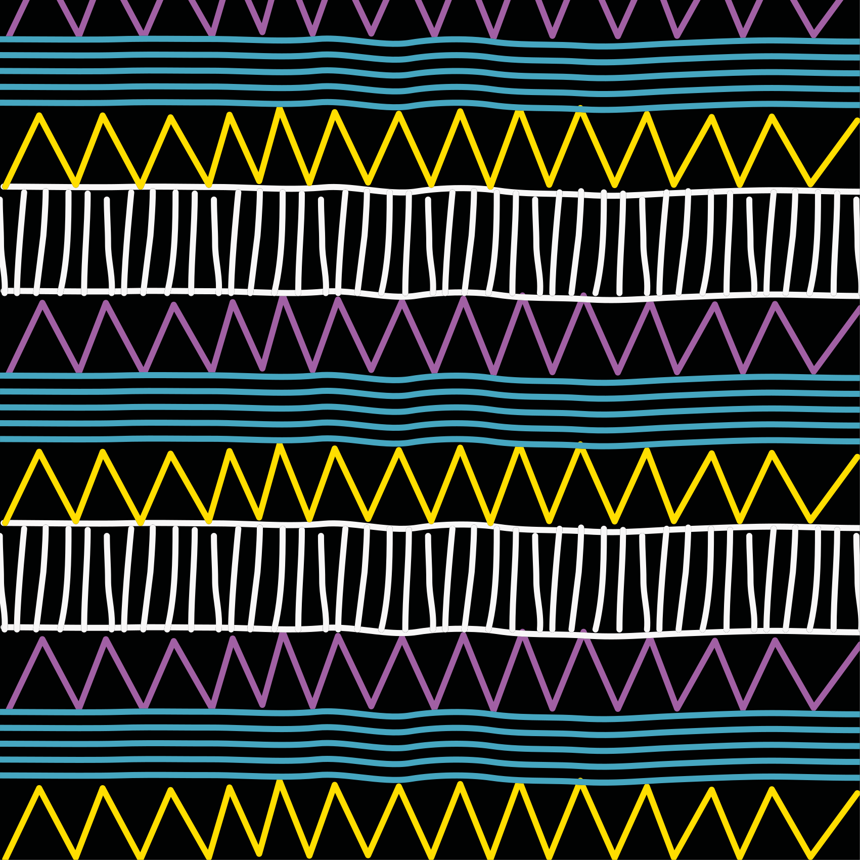 Colorful pattern play vinilne preproge z vzorci - TenStickers